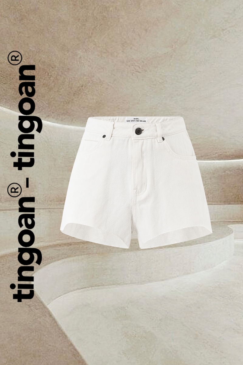 XOXO JEANS SHORTS/WH