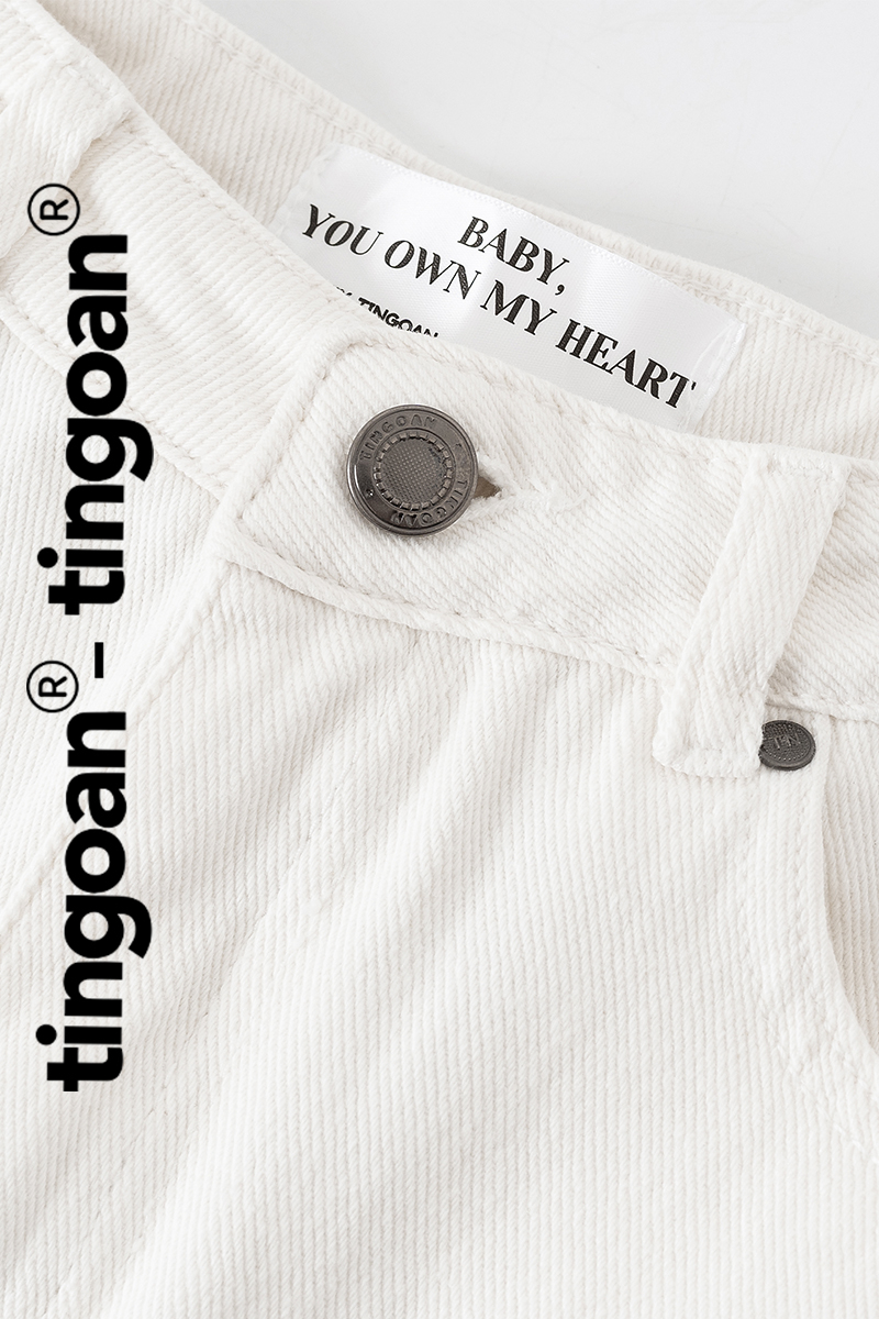 XOXO JEANS SHORTS/WH
