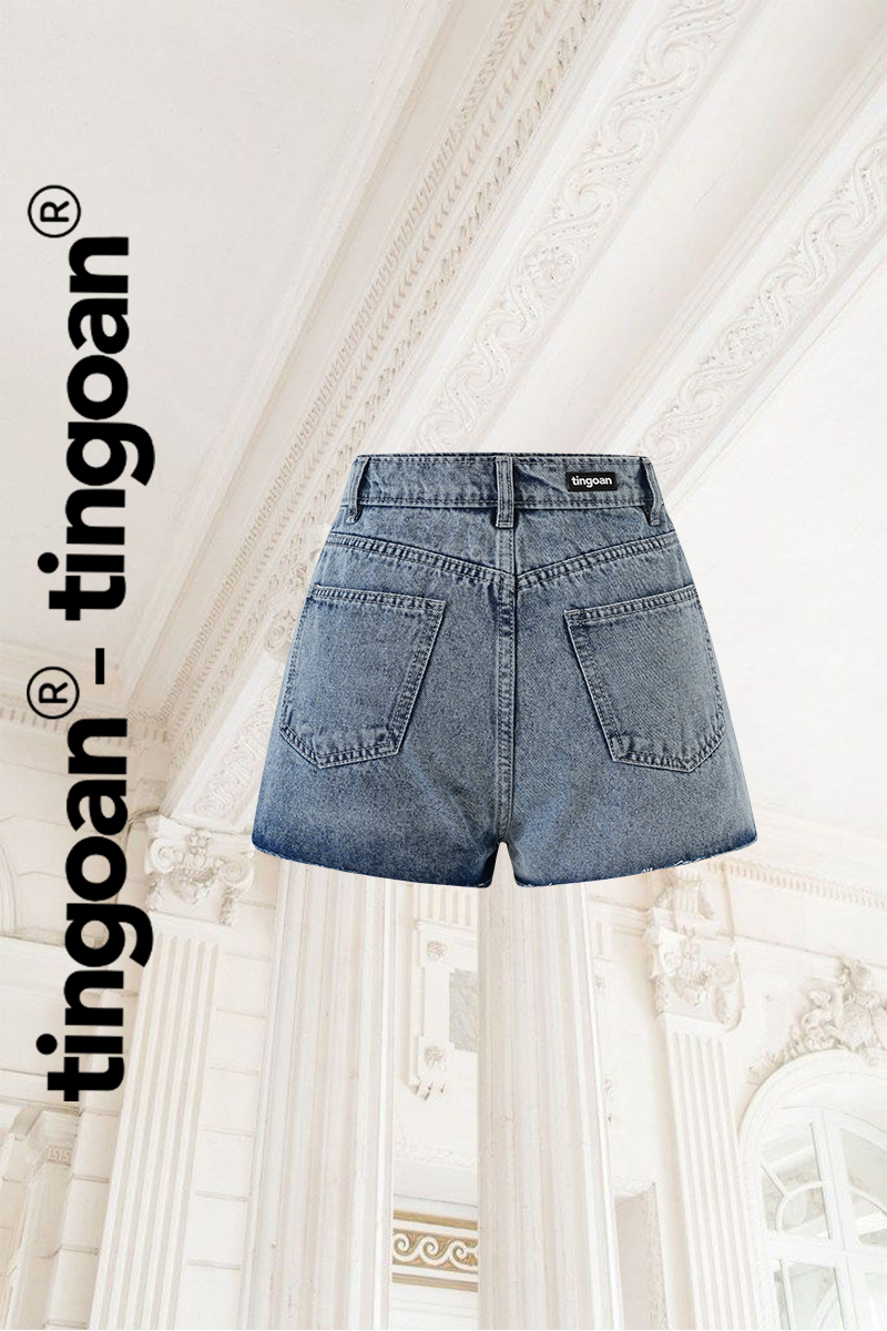 MASCARA JEANS SHORT/BLU