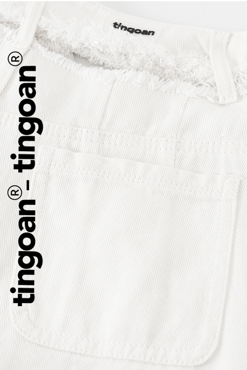 MAMIII JEANS SHORTS/WH