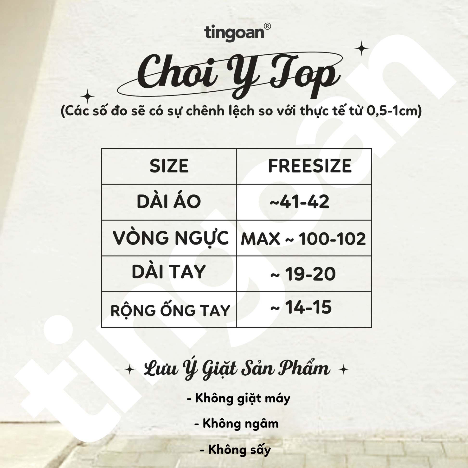 CHOI Y TOP/BL/FS