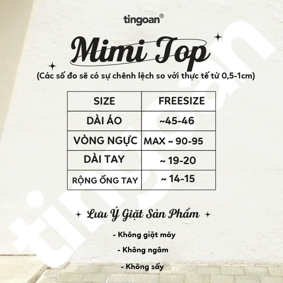 MIMI TOP/DEEP BLUE/FS