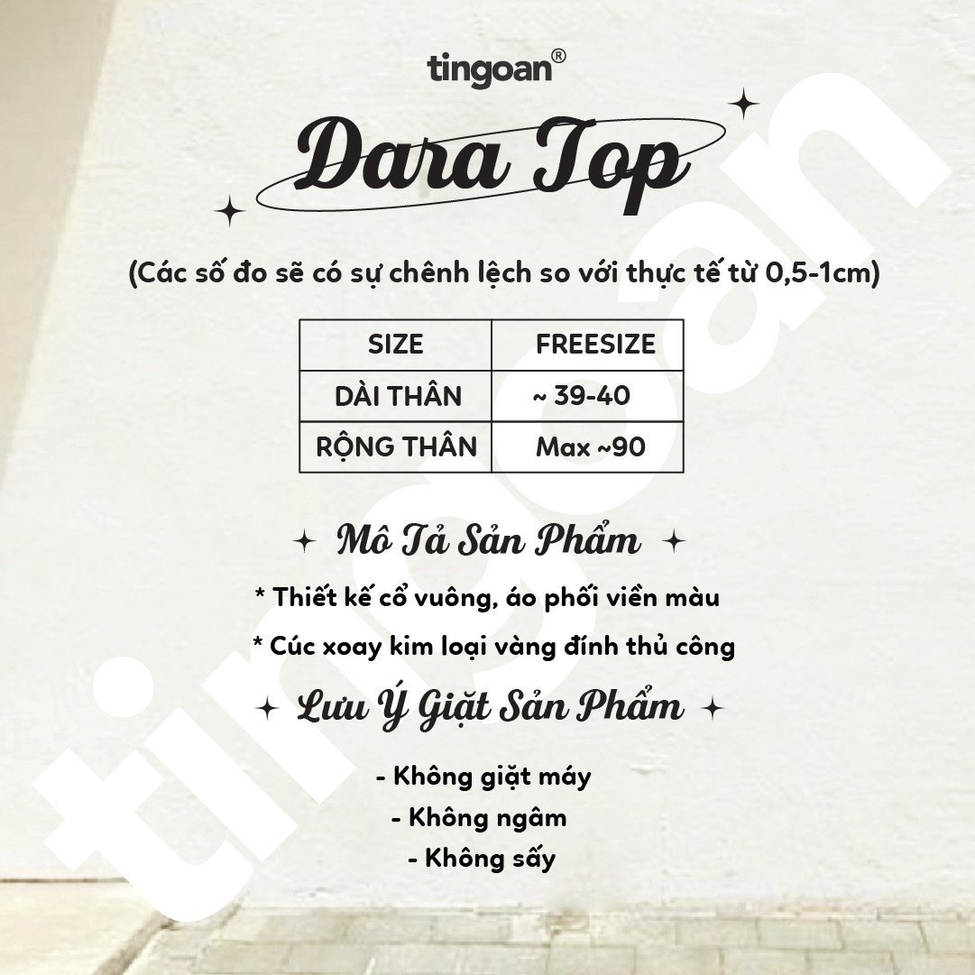 DARA TOP/PK/FS