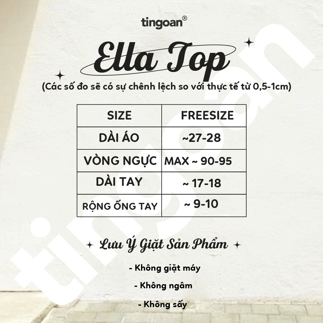 ELLA TOP/BL/FS