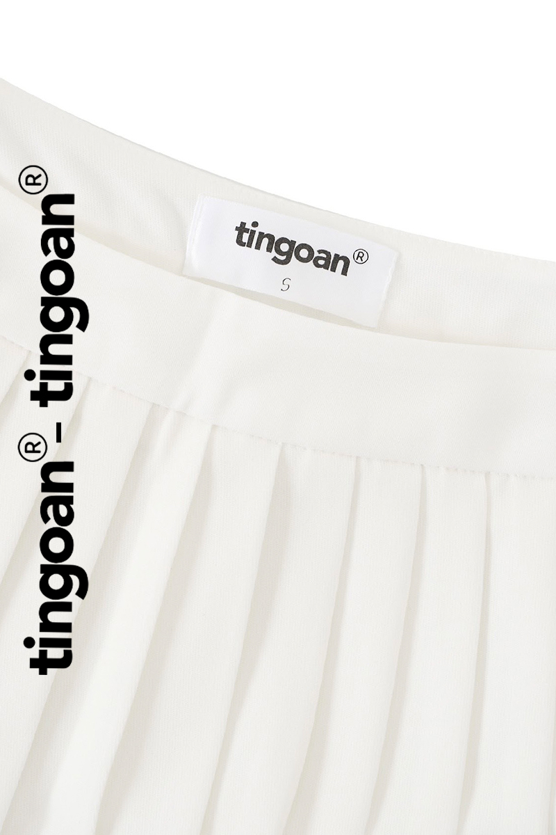 FORGET MY EX SKIRT/WH