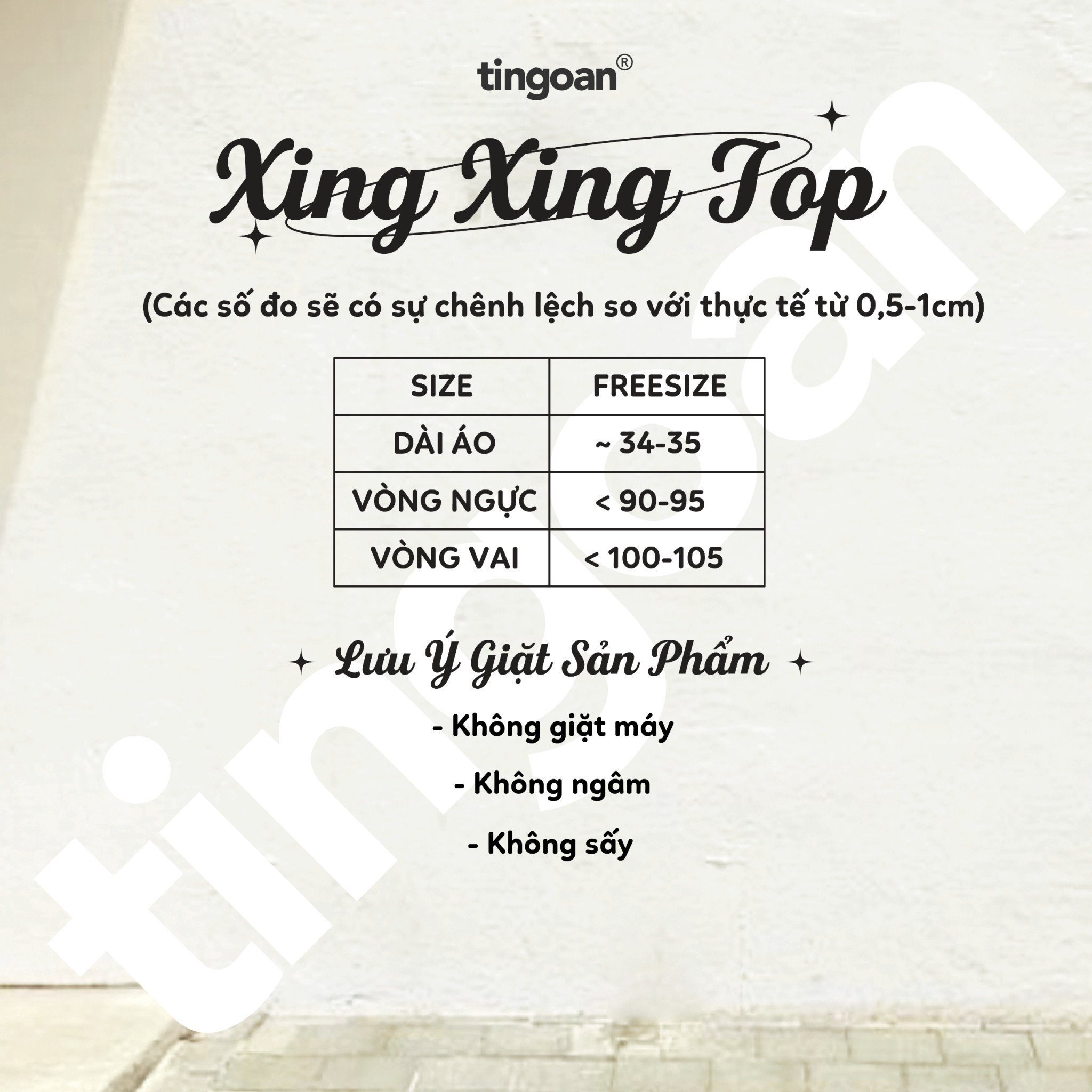 XING XING TOP/GR/FS