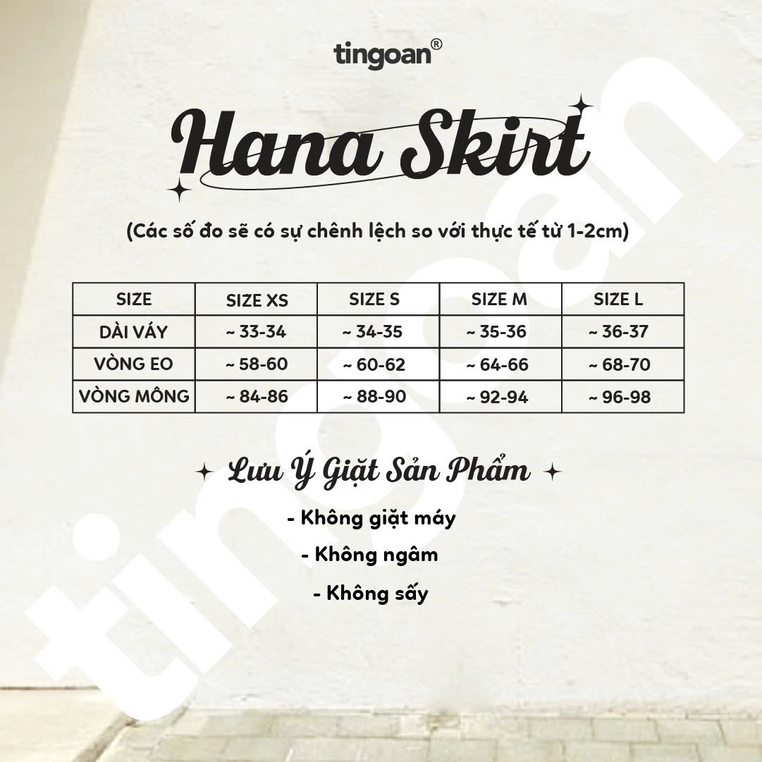 HANA SKIRT/GR