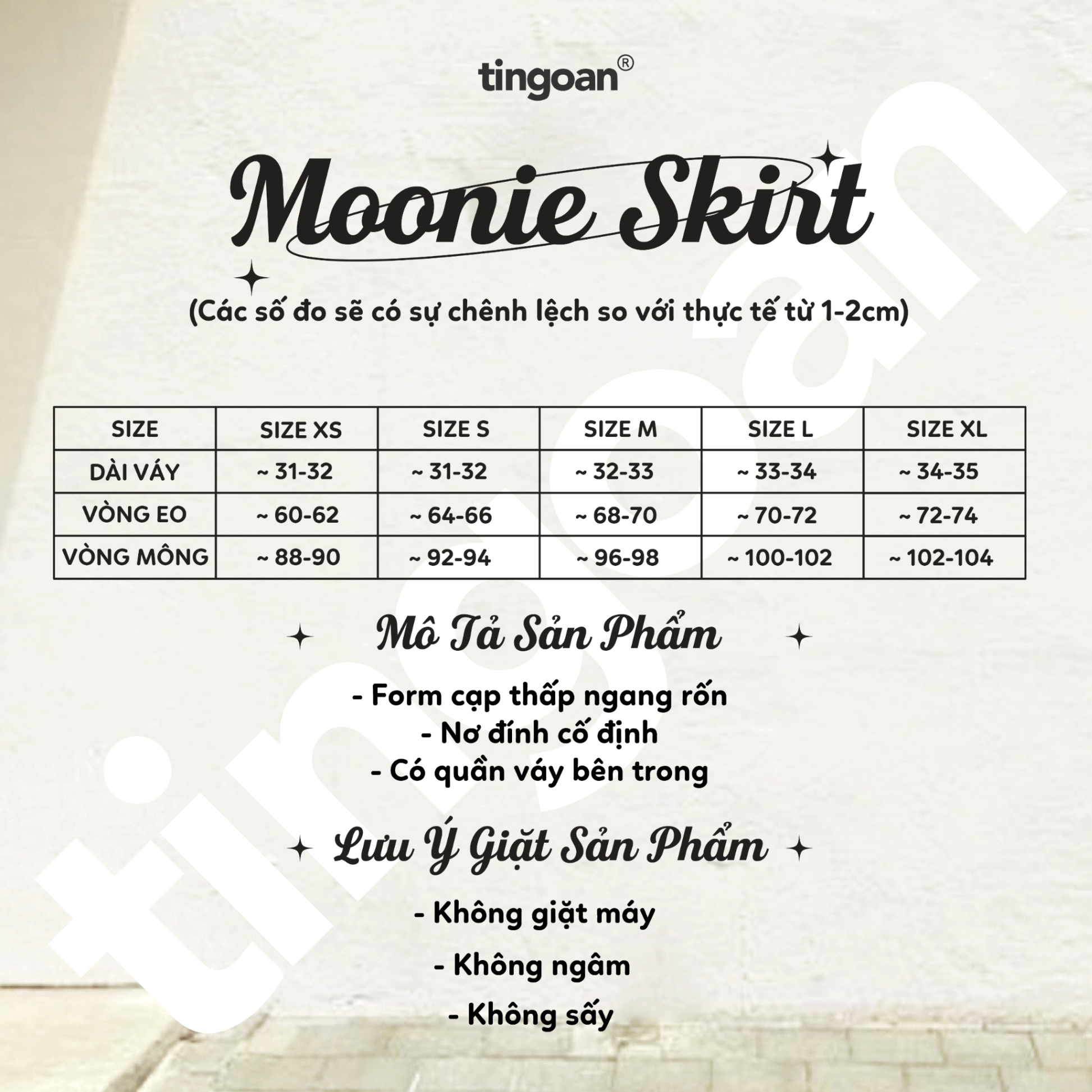 MOONIE SKIRT/GR