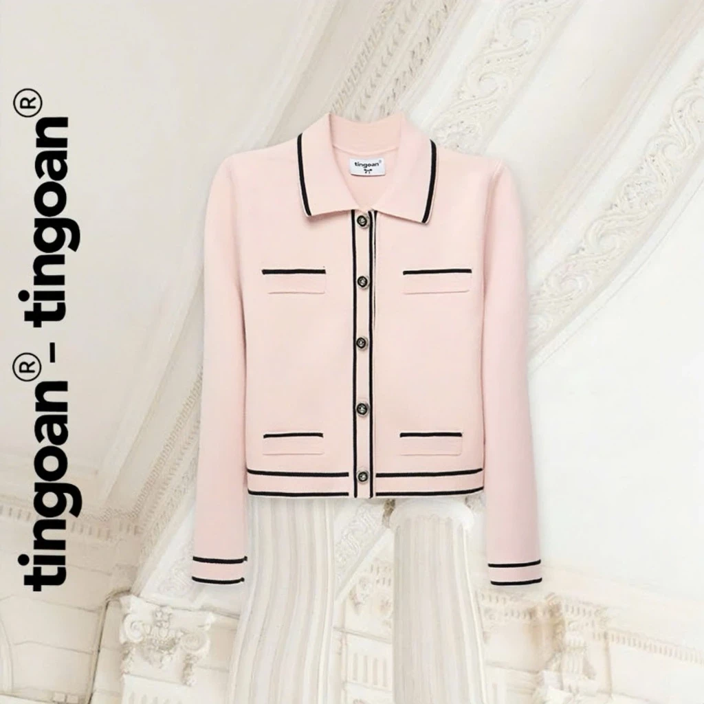 LILY ROSE JACKET/HỒNG VIỀN ĐEN