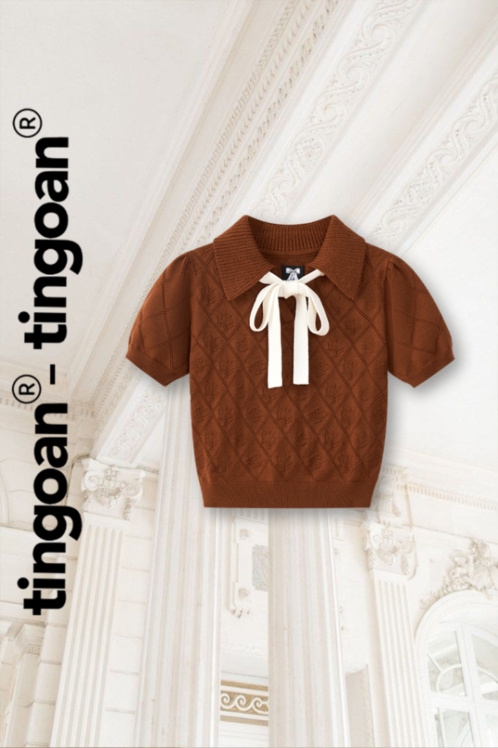 YURI YURI TOP/BROWN/FS