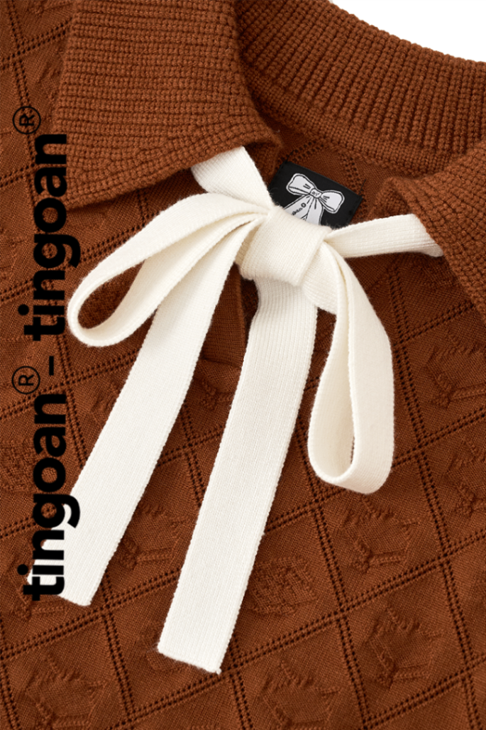 YURI YURI TOP/BROWN/FS