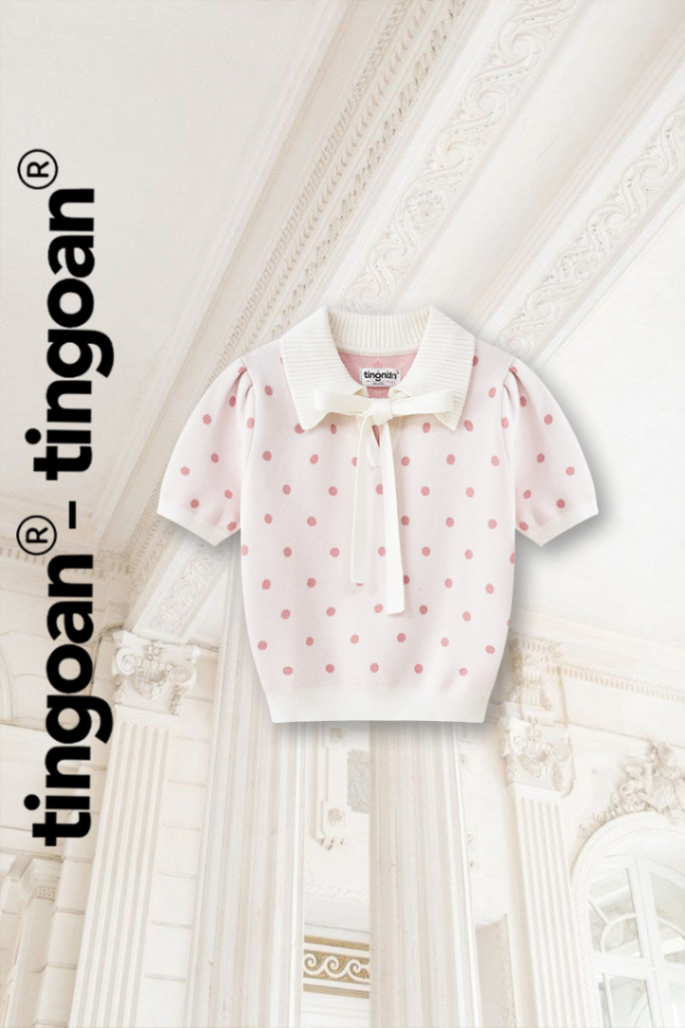 YURI DOTS TOP/WH/FS