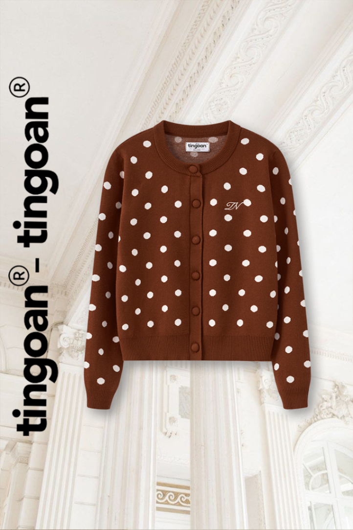 DOTTIE CARDIGAN/BR/FS