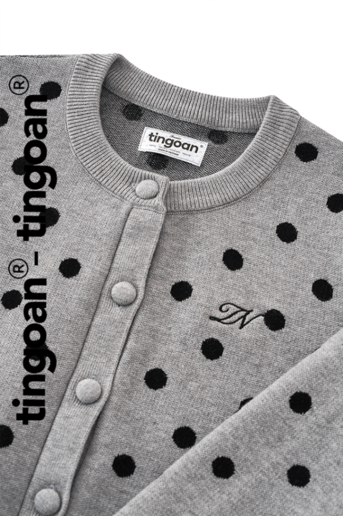 DOTTIE CARDIGAN/GR/FS