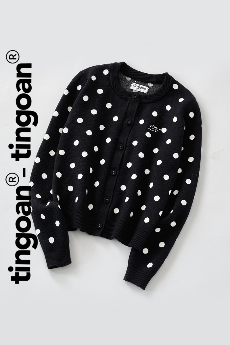 DOTTIE CARDIGAN/BL/FS