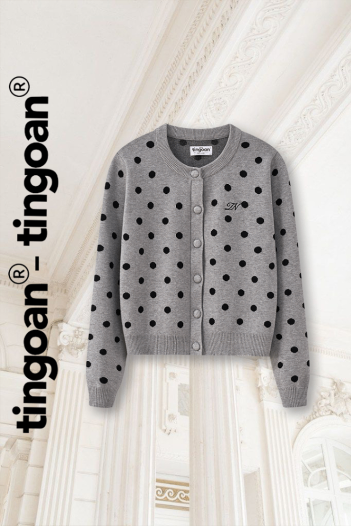 DOTTIE CARDIGAN/GR/FS