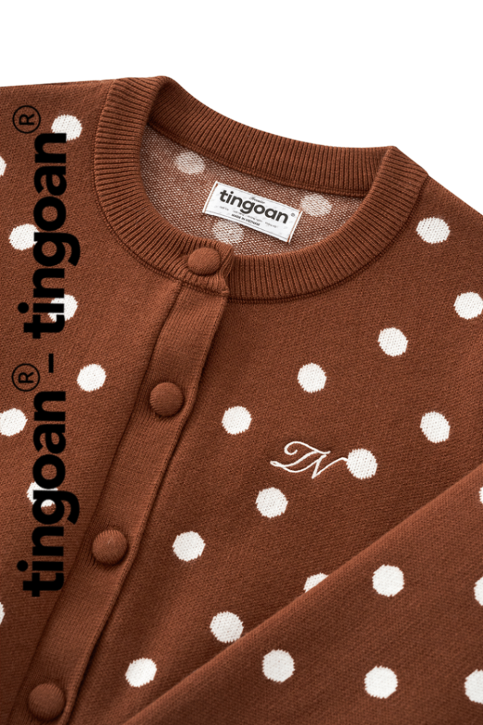 DOTTIE CARDIGAN/BR/FS