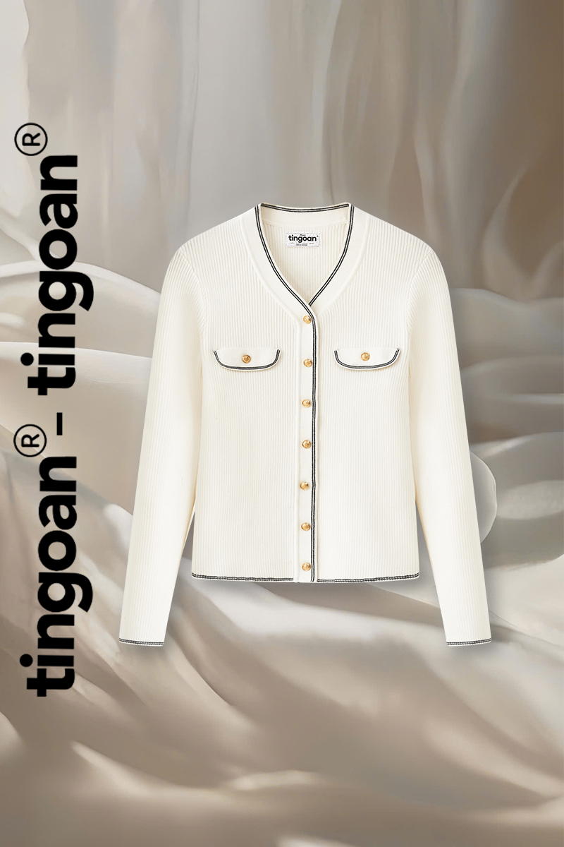 PONY HONEY CARDIGAN/WH/FS