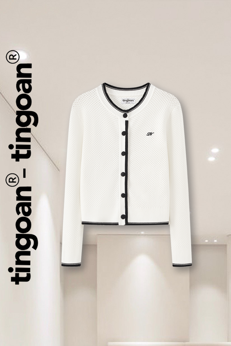 Áo cdg lỗ cổ tròn/WH