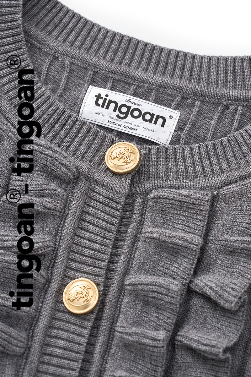 IRIS CARDIGAN/GR/FS