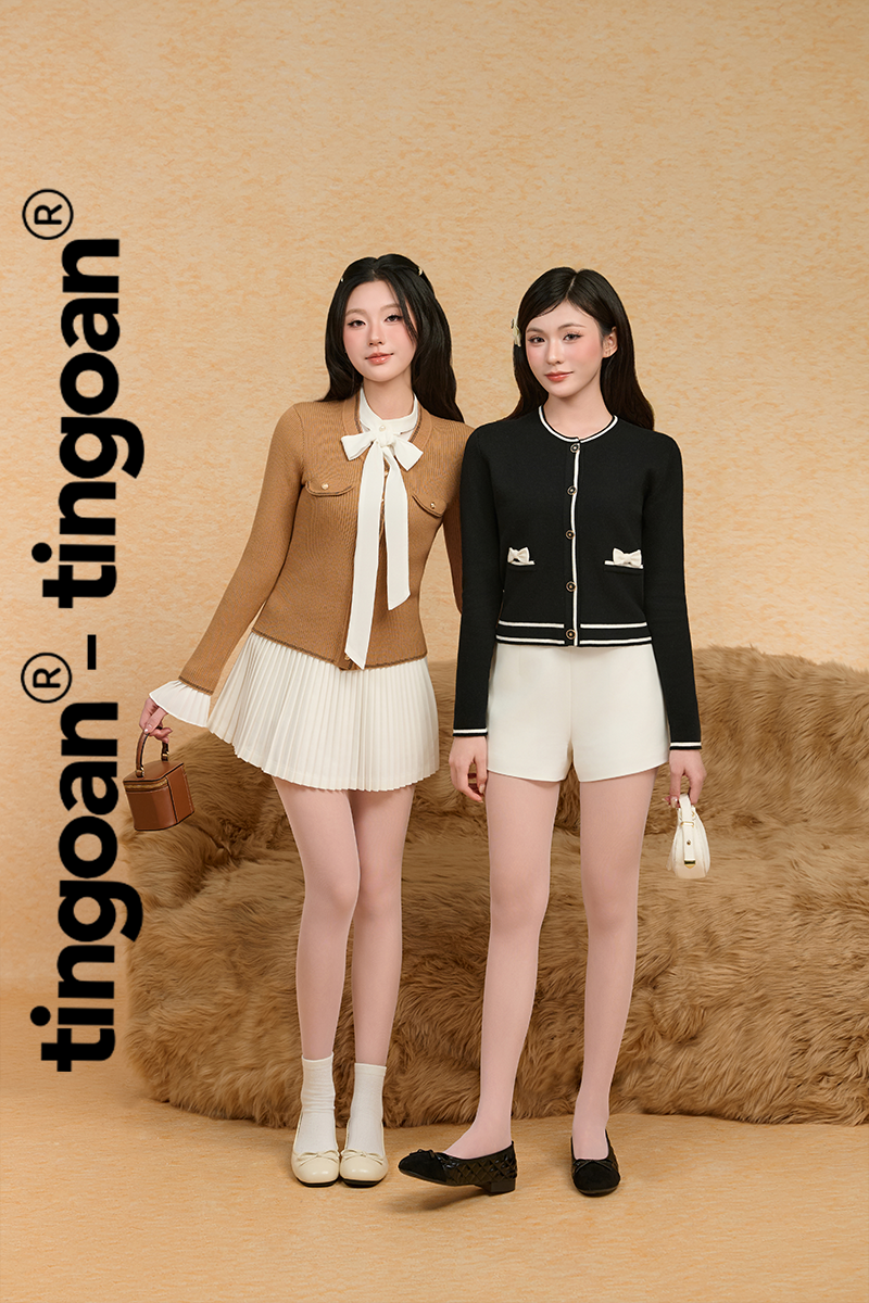 PONY HONEY CARDIGAN/BR/FS