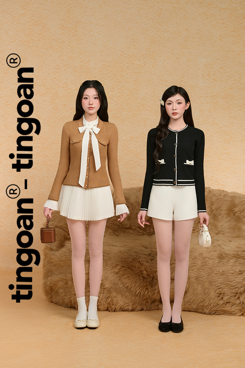 PONY HONEY CARDIGAN/BR/FS