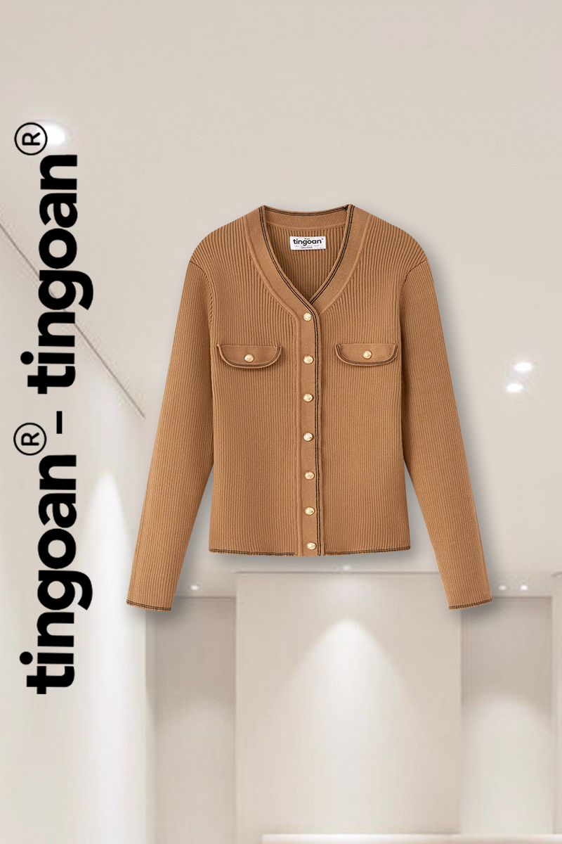 PONY HONEY CARDIGAN/BR/FS