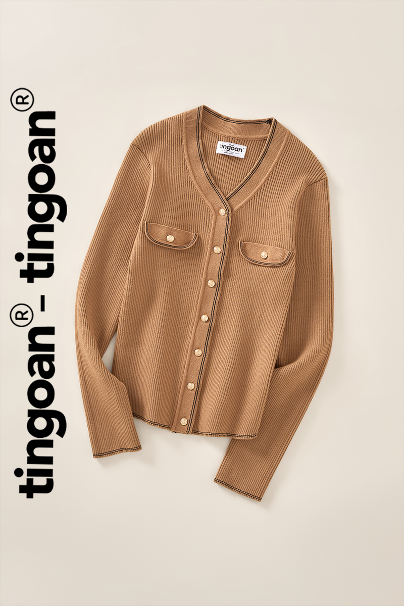 PONY HONEY CARDIGAN/BR/FS