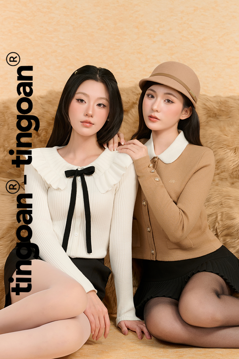áo khoác cổ sen/BR