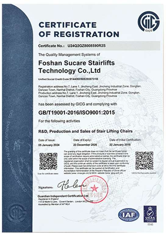 CHỨNG NHẬN CHẤT LƯỢNG NHÀ SẢN XUẤT - ISO 9001