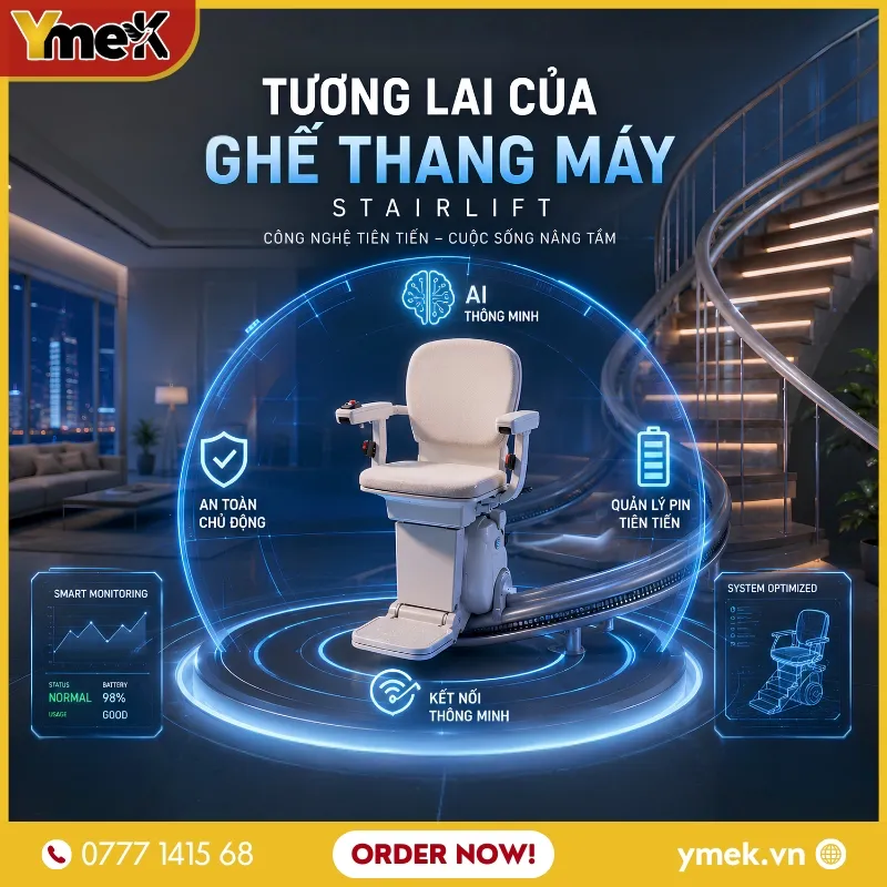 Xu Hướng Phát Triển Công Nghệ Ghế Thang Máy Trong Tương Lai