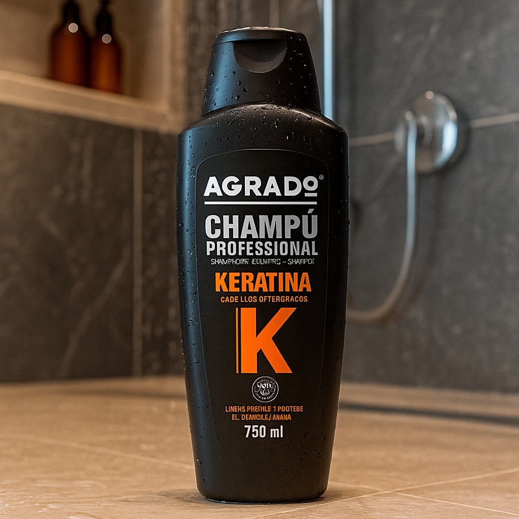 Agrado Champu Professional Keratina/Agrado Keratin Professional Shampoo / Agrado Dầu gội Keratin 750ml