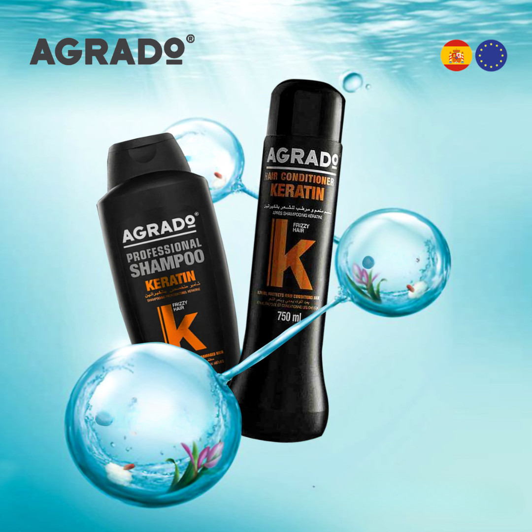 Agrado Dầu xả Keratin dành cho mọi loại tóc 750ml