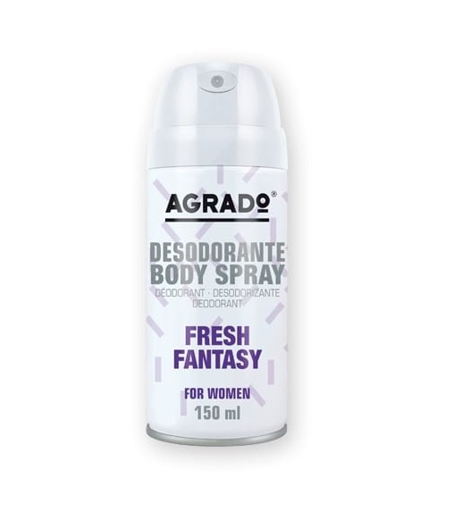  Agrado Xịt khử mùi body hương nước hoa Fresh Fantasy 150ml 