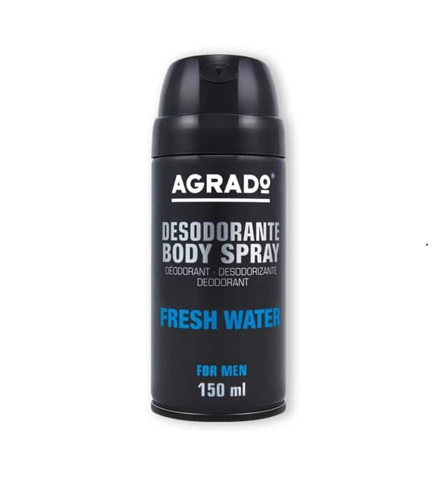 Agrado Xịt khử mùi body hương nước hoa Fresh Water 150ml
