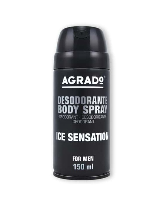 Agrado Xịt khử mùi body hương nước hoa Ice Sensation 150ml