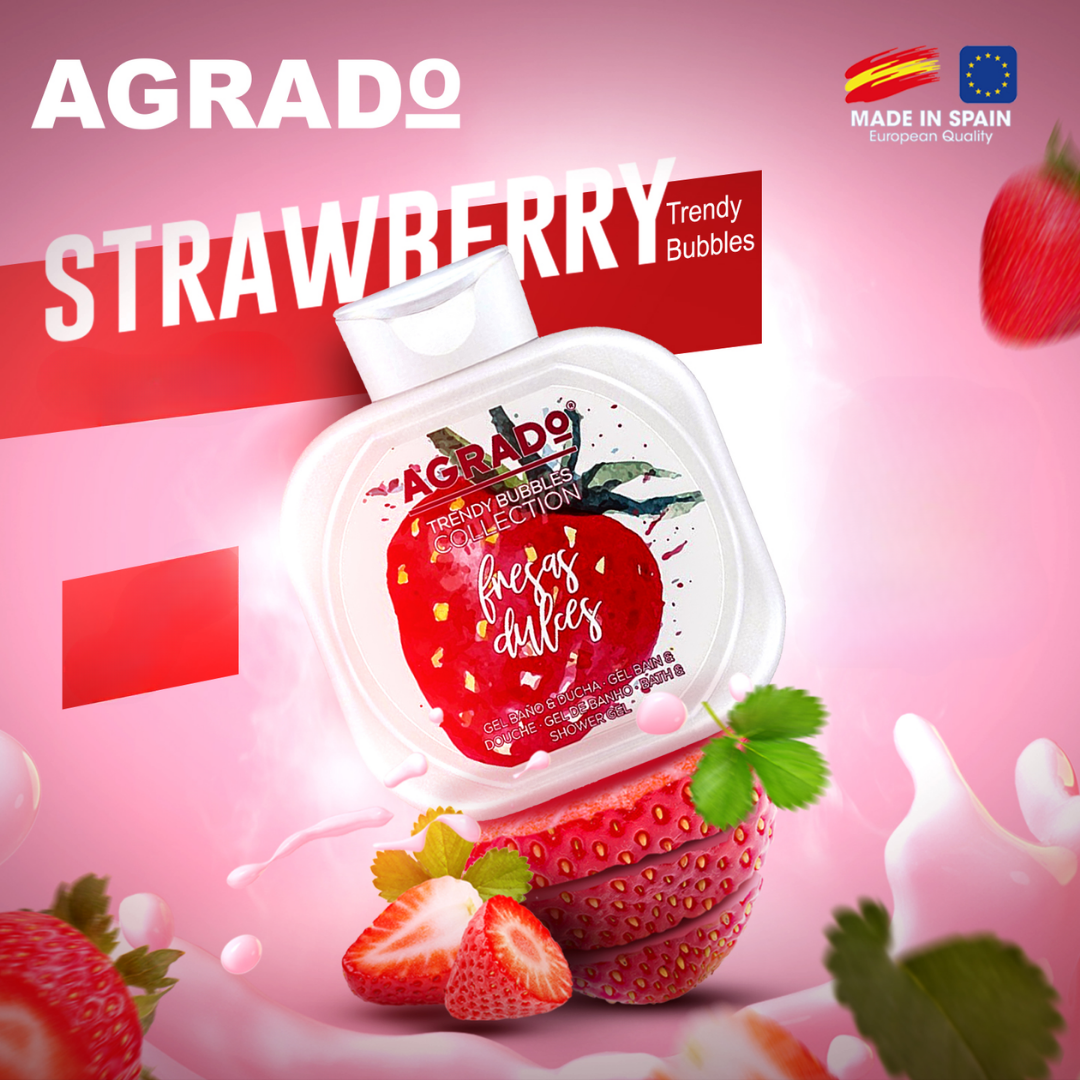  Agrado Sữa tắm huơng Dâu tây 750ml 