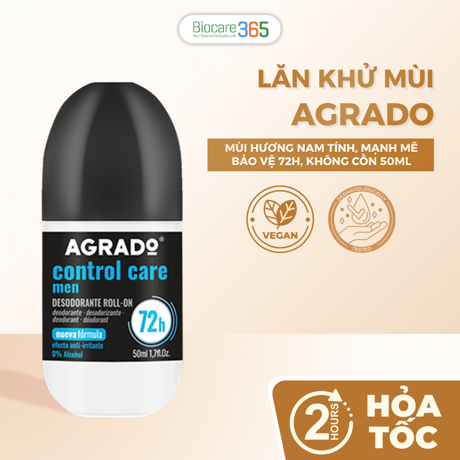 Agrado Lăn khử mùi dành cho nam giới 50ml