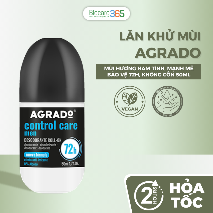 Agrado Lăn khử mùi dành cho nam giới 50ml