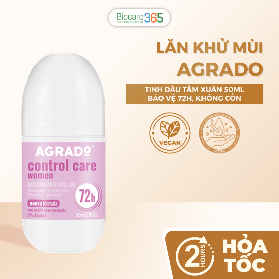 Agrado Lăn khử mùi dành cho nữ giới 50ml