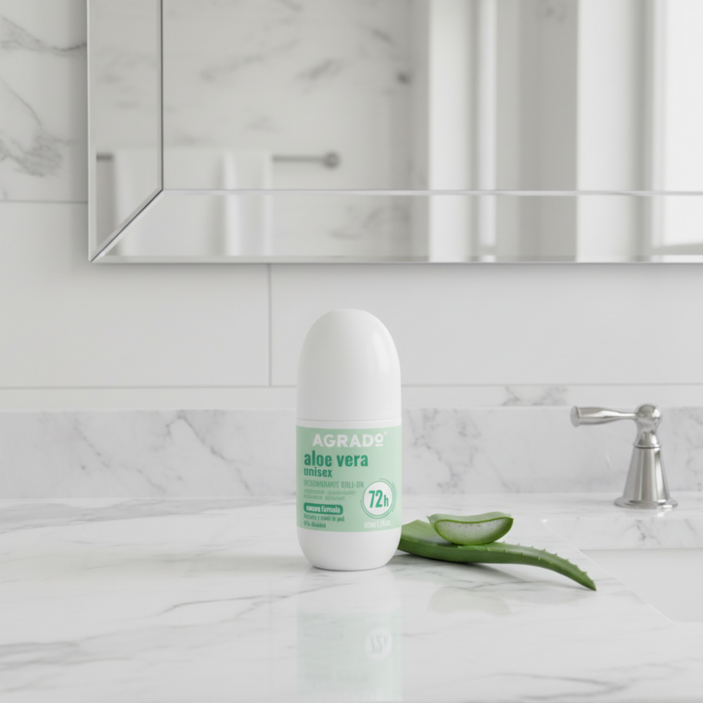 Agrado Lăn khử mùi lô hội Unisex 50ml