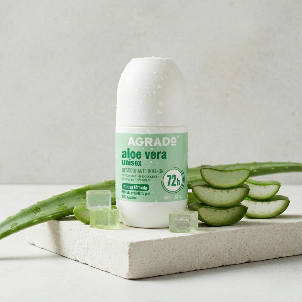 Agrado Lăn khử mùi lô hội Unisex 50ml