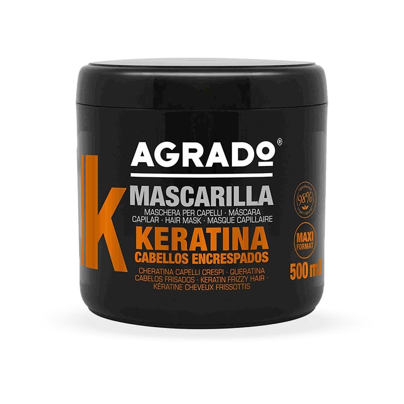 Agrado Mascarilla Capila Keratina/Agrado Keratin Hair Mask / Agrado Kem ủ Keratin 500ml