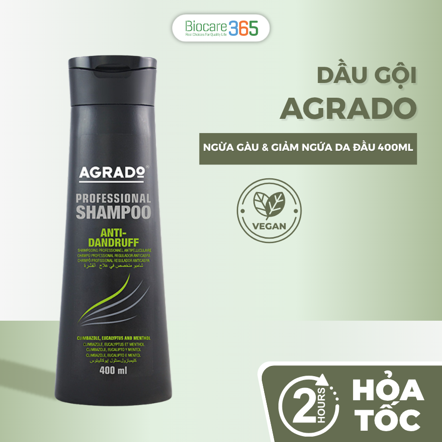 Dầu gội Agrado ngăn ngừa gàu 400ml