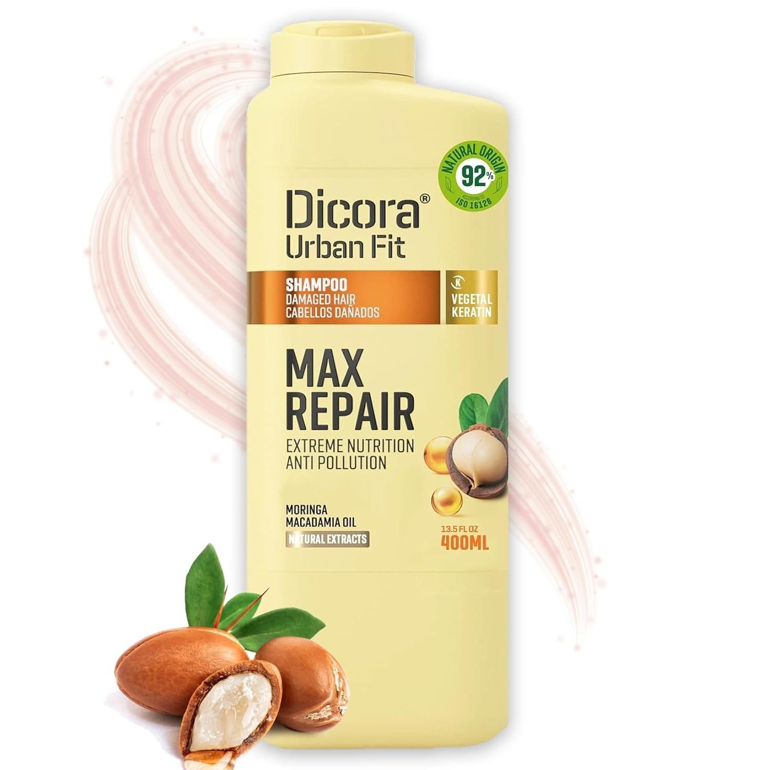  Dicora Dầu gội dành cho tóc hư tổn chiết xuất tinh dầu Macca, 400ml 