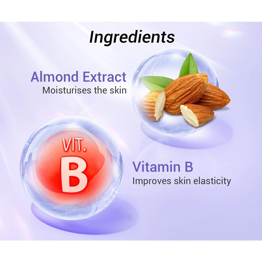 Dicora Sữa tắm Vitamin B Hạnh nhân & Các loại hạt
