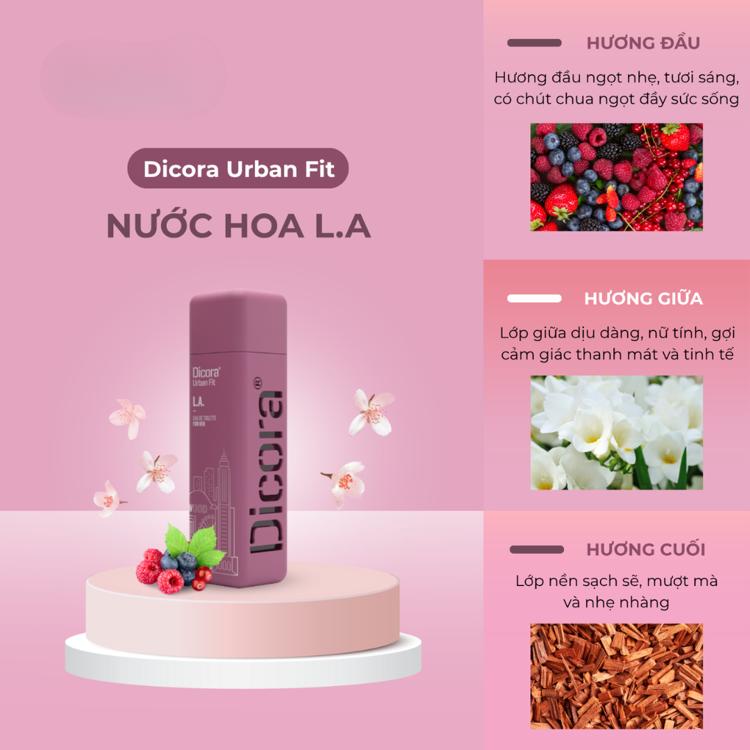 Dicora Urban Fit Dicora UF EDT LA / Dicora Nuớc hoa LA