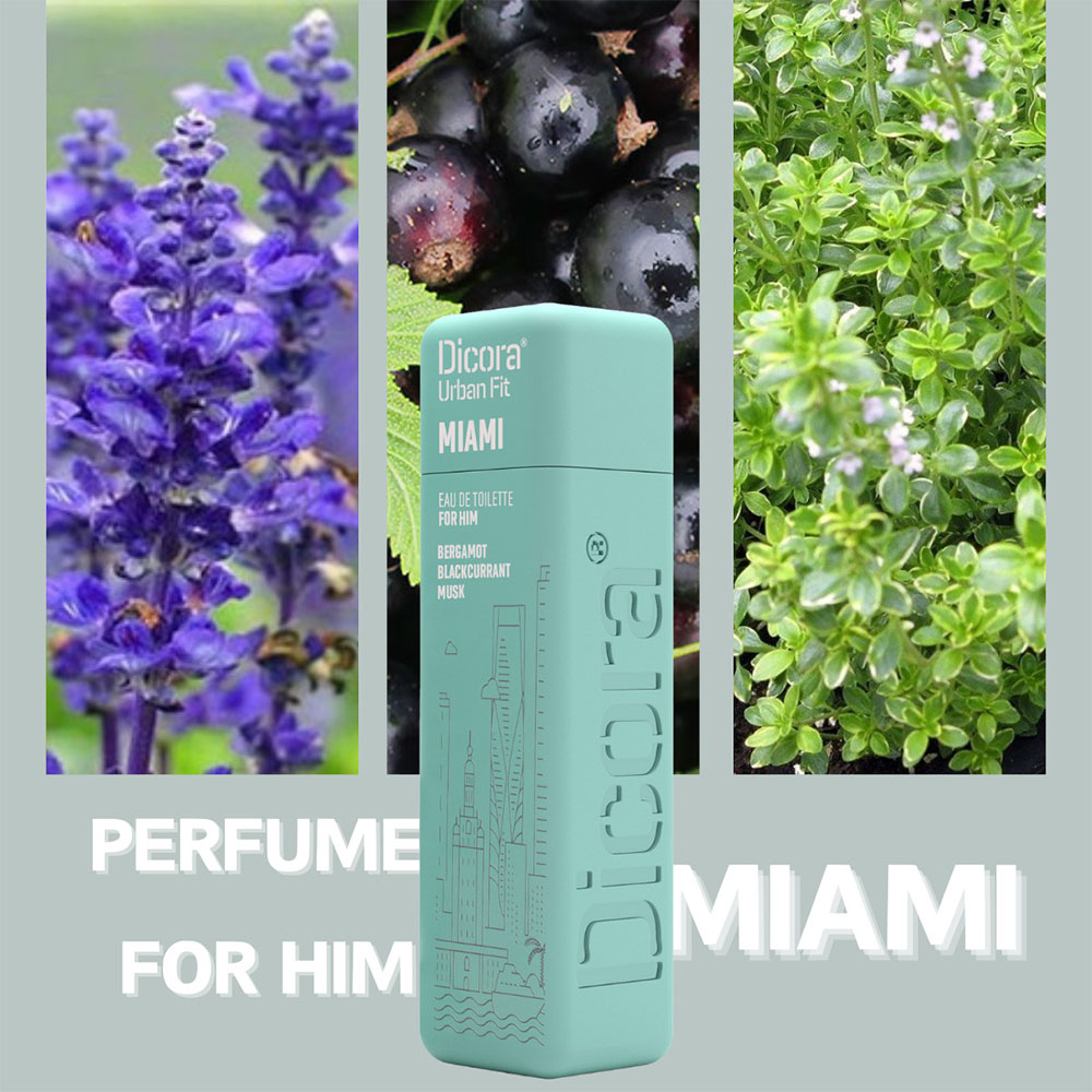  Dicora Urban Fit Dicora UF EDT Miami / Dicora Nuớc hoa Miami 30ml 