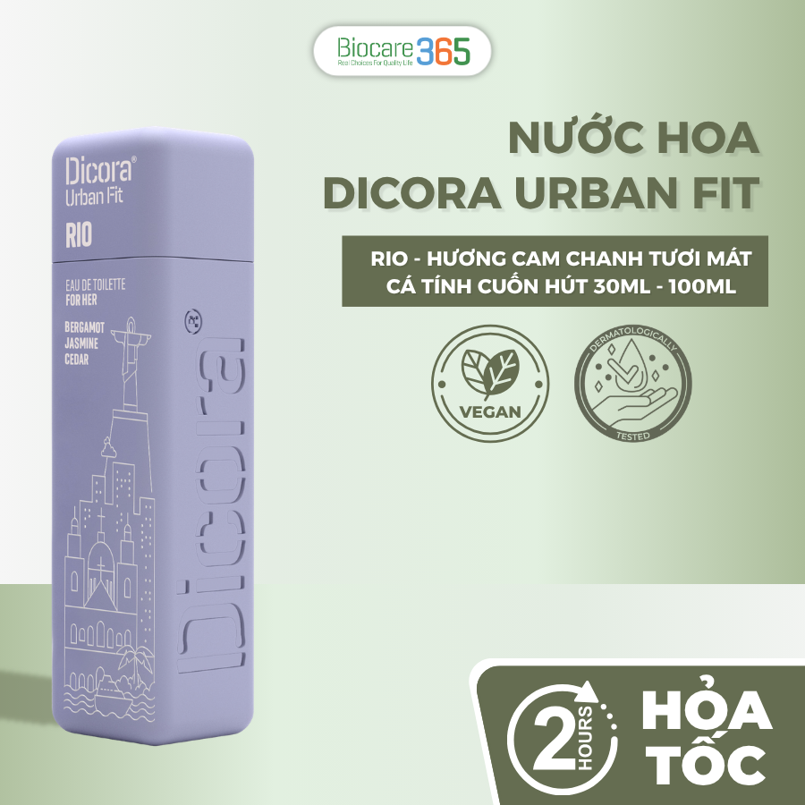 Dicora Urban Fit Dicora UF EDT Rio / Dicora Nuớc hoa Rio