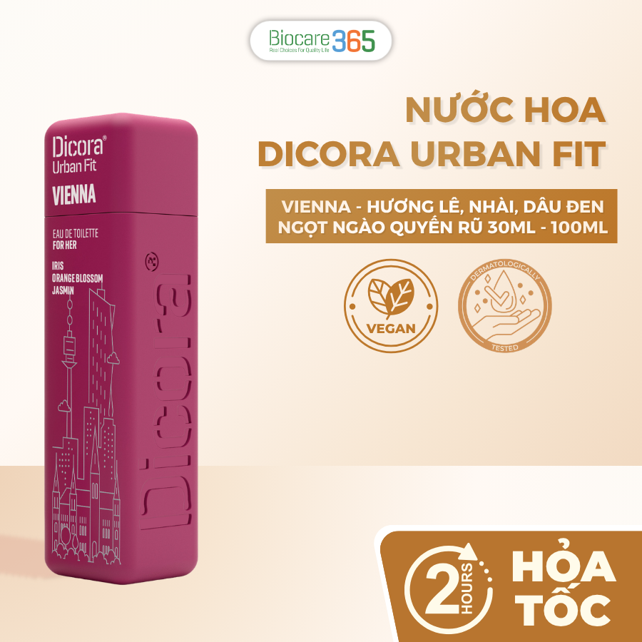 Dicora Urban Fit Dicora UF EDT Vienna / Dicora Nuớc hoa Vienna